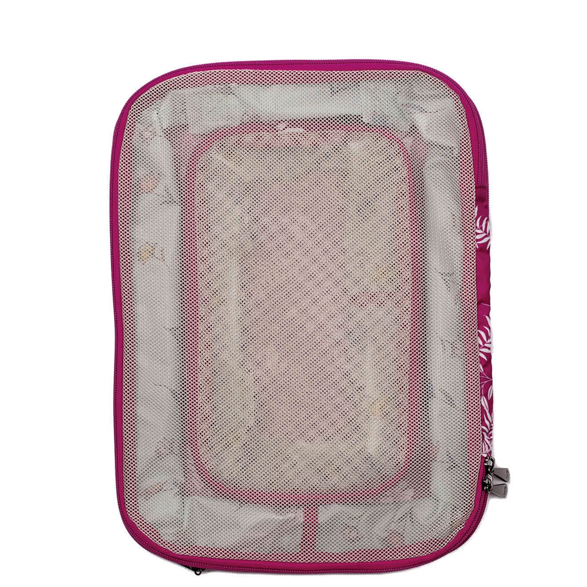 Cargo 2pc Compression Packing Cubes - FLOURISH BERRY - Cargo2pc_FlourishBerry_04_71c3e297-d122-47cf-8699-faf961e3b02a